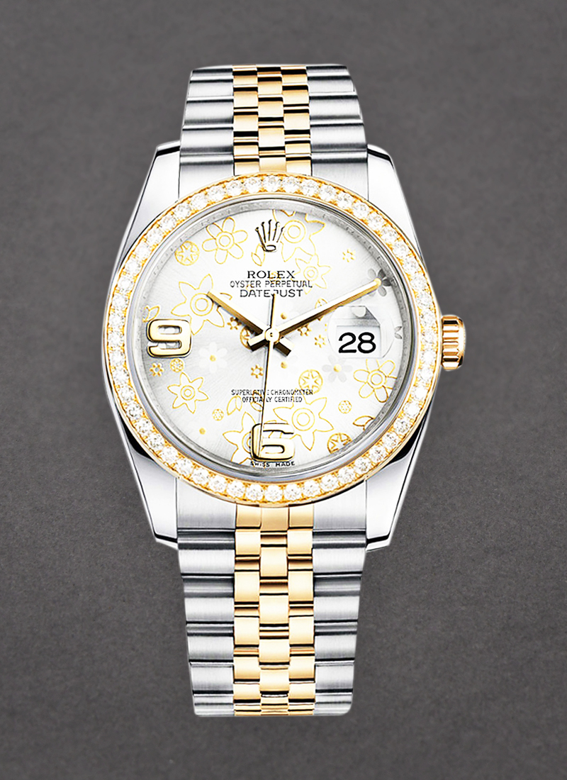 Rolex Unworn Datejust in Steel with Diamond Bezel