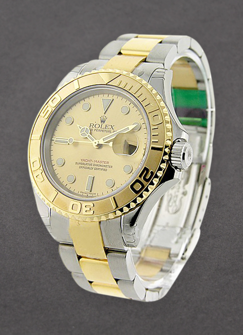 Rolex Unworn Yacht-Master in Steel with Yellow Gold Bezel