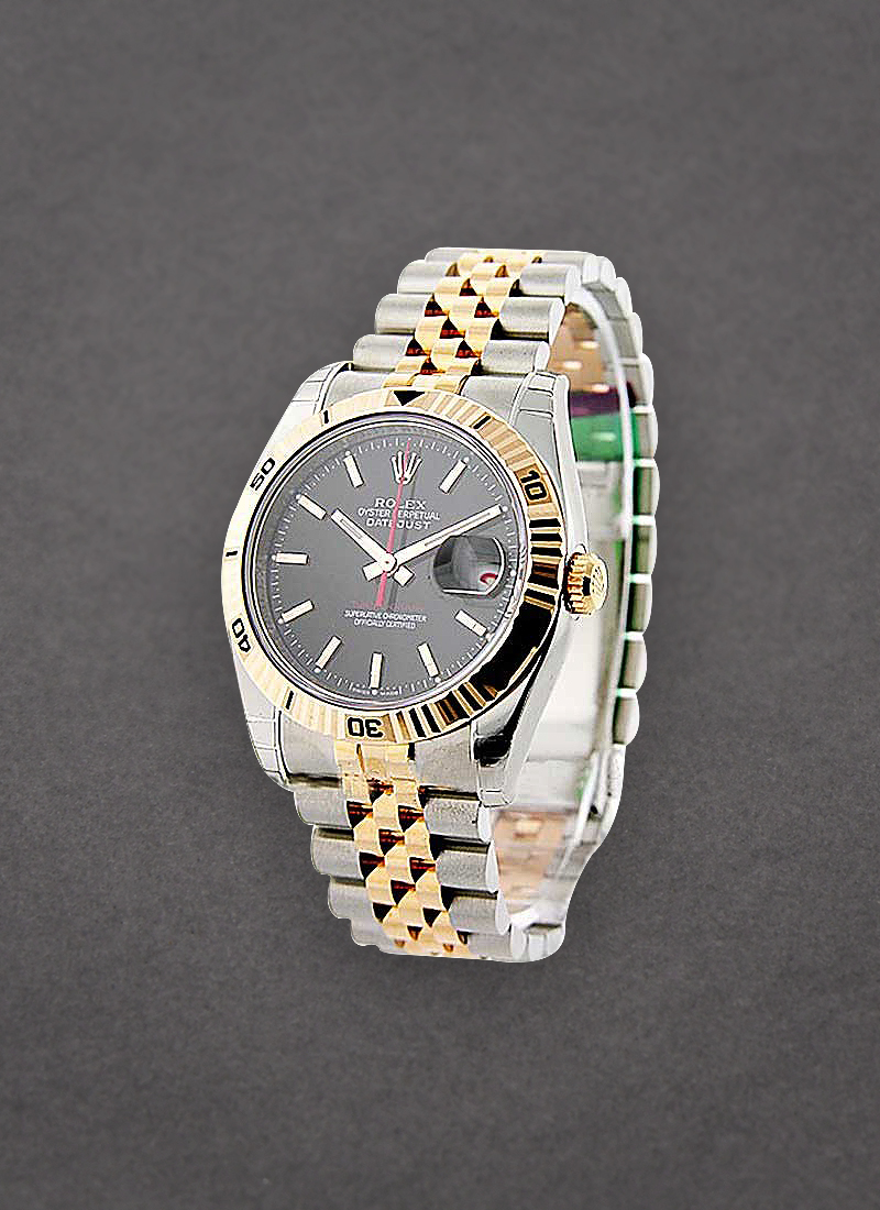 Rolex Unworn Datejust in Steel with Rose Gold Turn-O-Graph Bezel