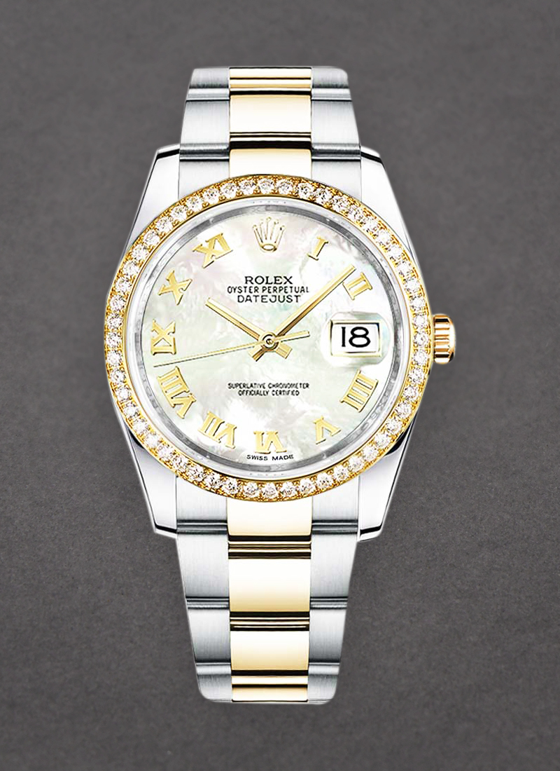 Rolex Unworn Datejust in Steel with Diamond Bezel