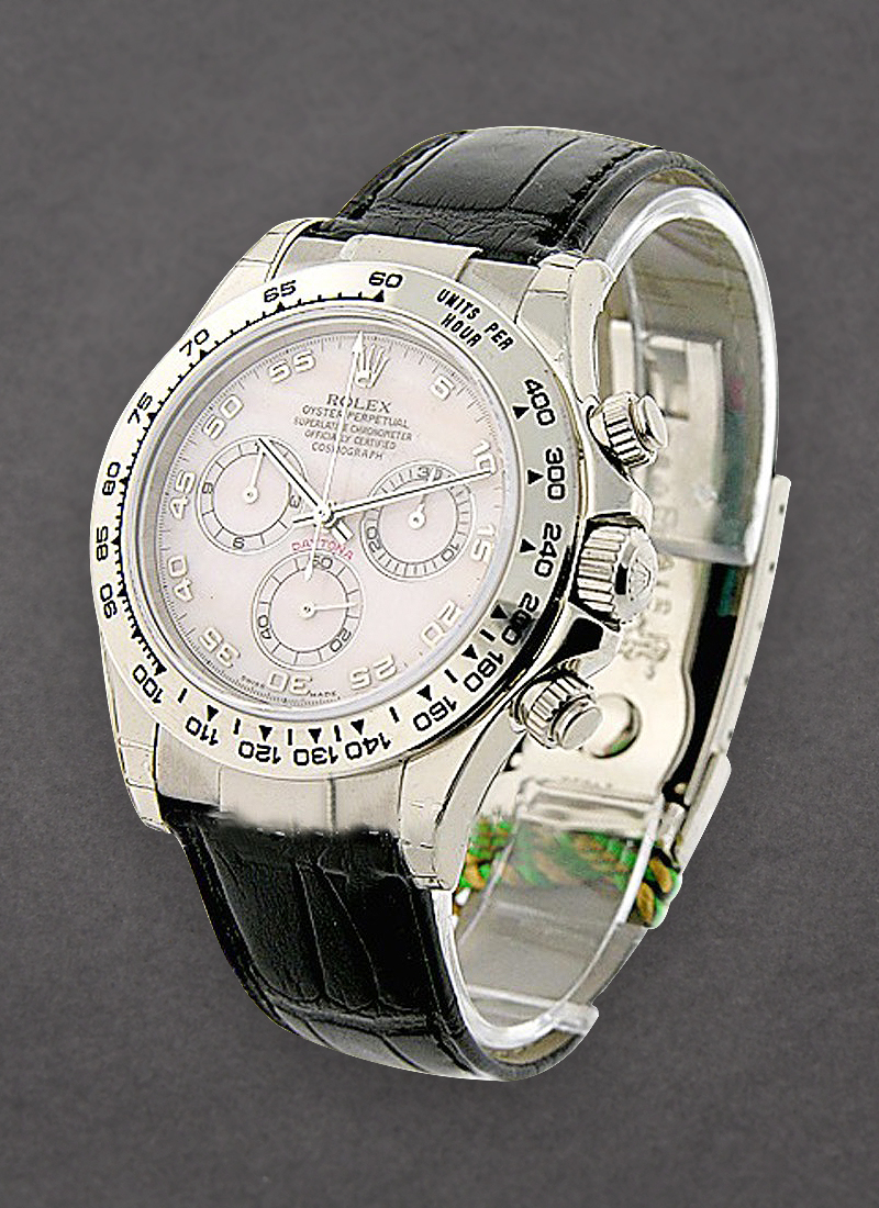 Rolex Unworn Daytona Oyster Perpetual in White Gold  