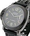 PAM 26 A -  Luminor Marina Left Handed  in PVD Black Steel on Black Rubber Strap with Black Dial - Less than 100pcs ever Produced