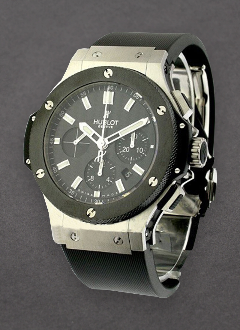 Hublot Big Bang Evolution 44mm in Steel with Ceramic Bezel