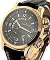 Master Compressor Dualmatic in Rose Gold on Brown Crocodile Leather Strap with Brown Dial