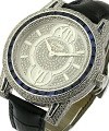  Men's Classique Full Pave with Sapphire Bezel Full factory Watch