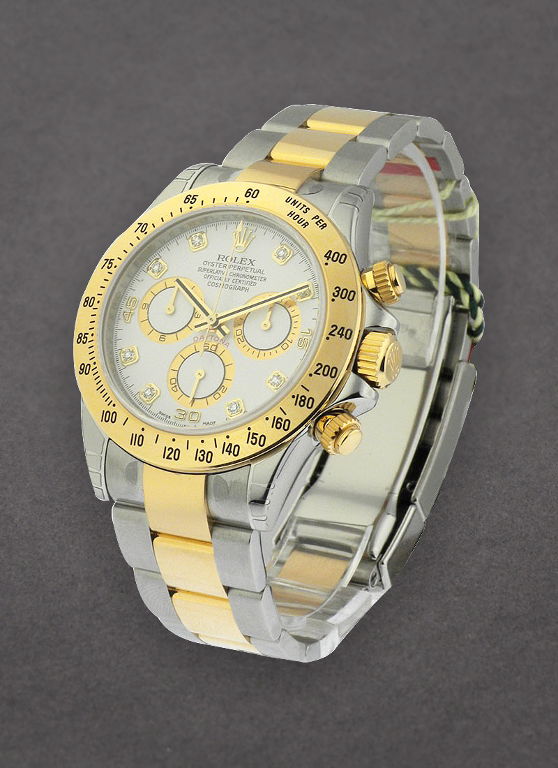 Rolex Unworn Daytona Cosmograph 2 Tone in Steel with Yellow Gold Bezel