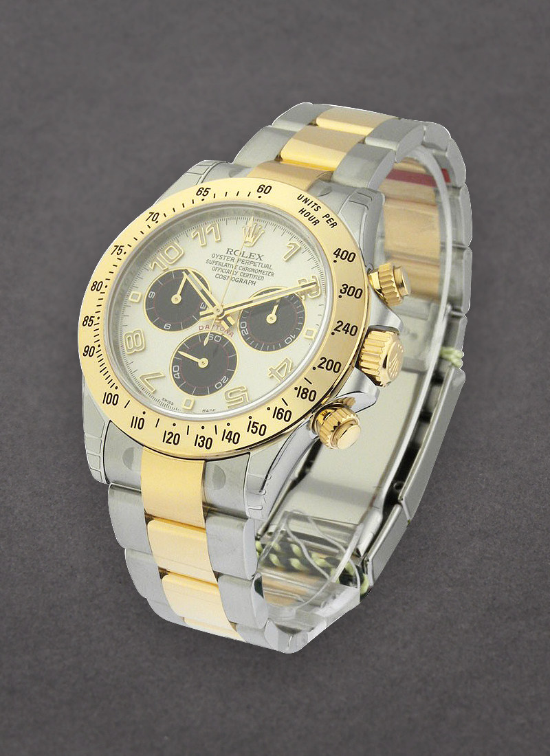 Rolex Unworn Daytona Cosmograph 2 Tone in Steel with Yellow Gold Bezel