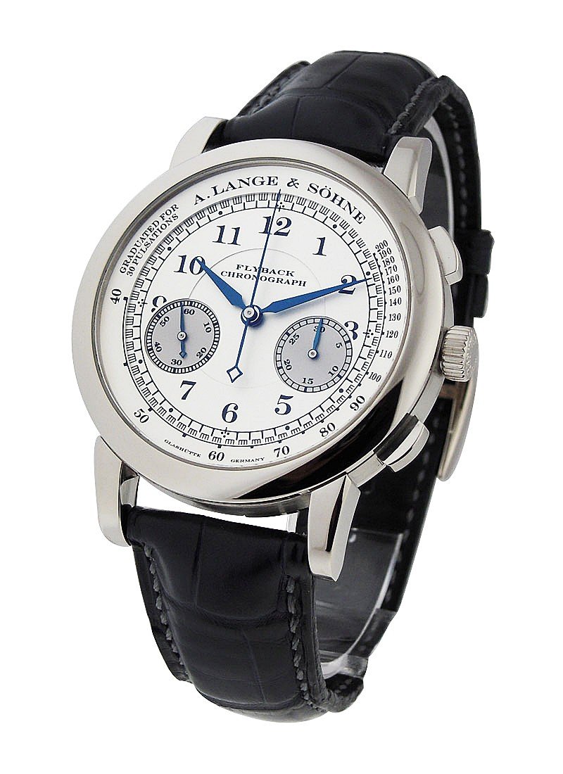 A. Lange & Sohne 1815  Chronograph in White Gold
