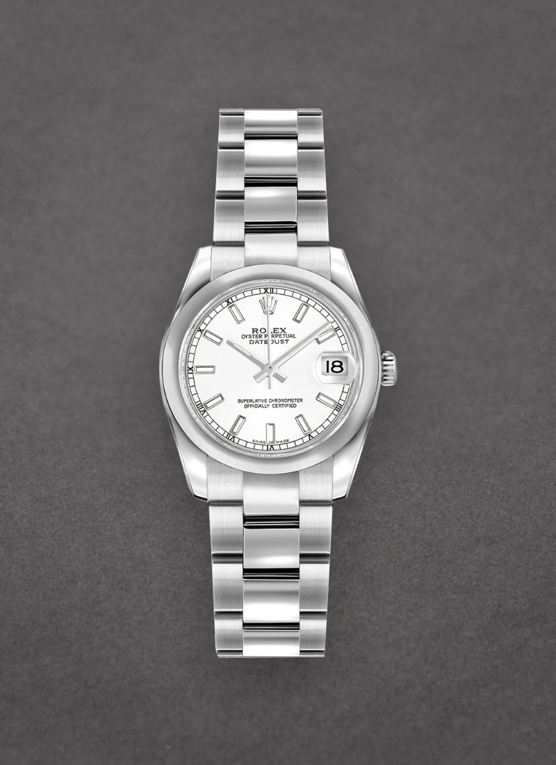 Rolex Unworn Datejust Ladies 26mm in Steel with Domed Bezel