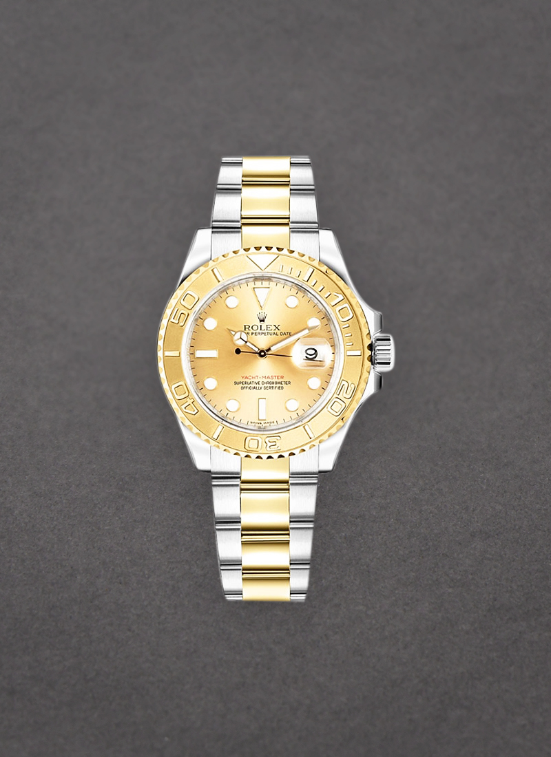 Rolex Unworn Yacht-Master 2-Tone in Steel with Yellow Gold Bezel