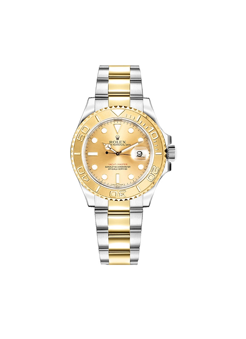 Rolex Unworn Yacht-Master 2-Tone in Steel with Yellow Gold Bezel