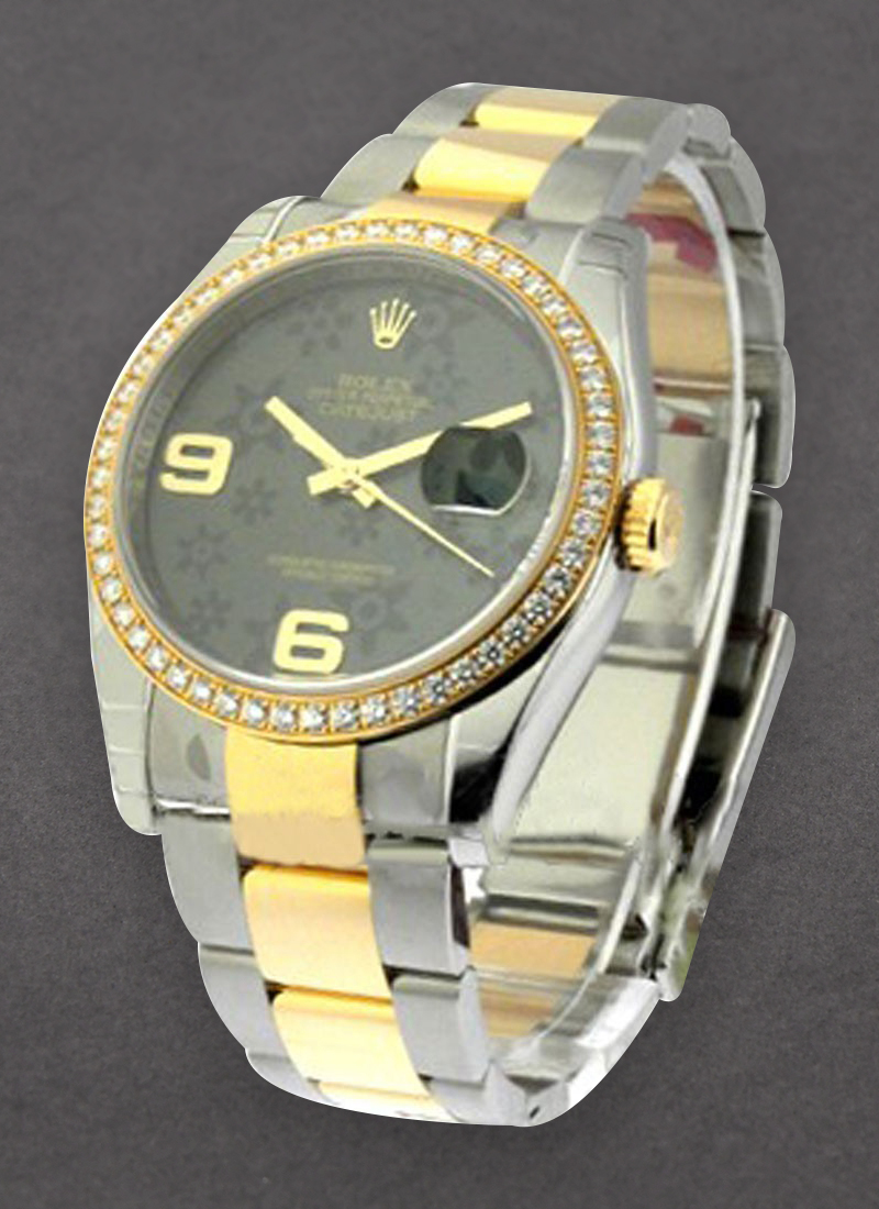 Rolex Unworn Datejust in Steel with Diamond Bezel