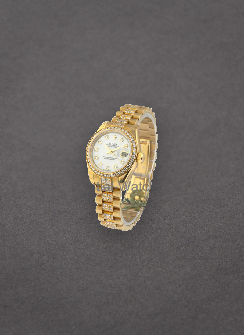 Rolex Unworn President Ladies in Yellow Gold