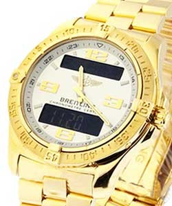 Aerospace Professional in Yellow Gold Yellow Gold on Bracelet with White Dial