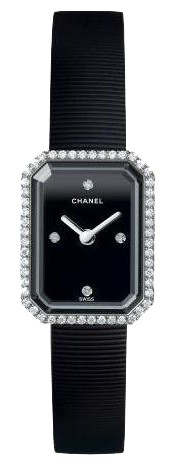 Chanel Premiere 19.7mm Quartz in Stainless Steel with Diamonds Bezel