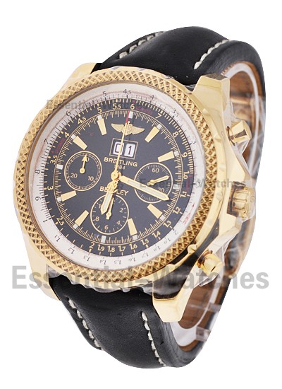 Breitling Bentley 6.75 Chronograph  in Yellow Gold