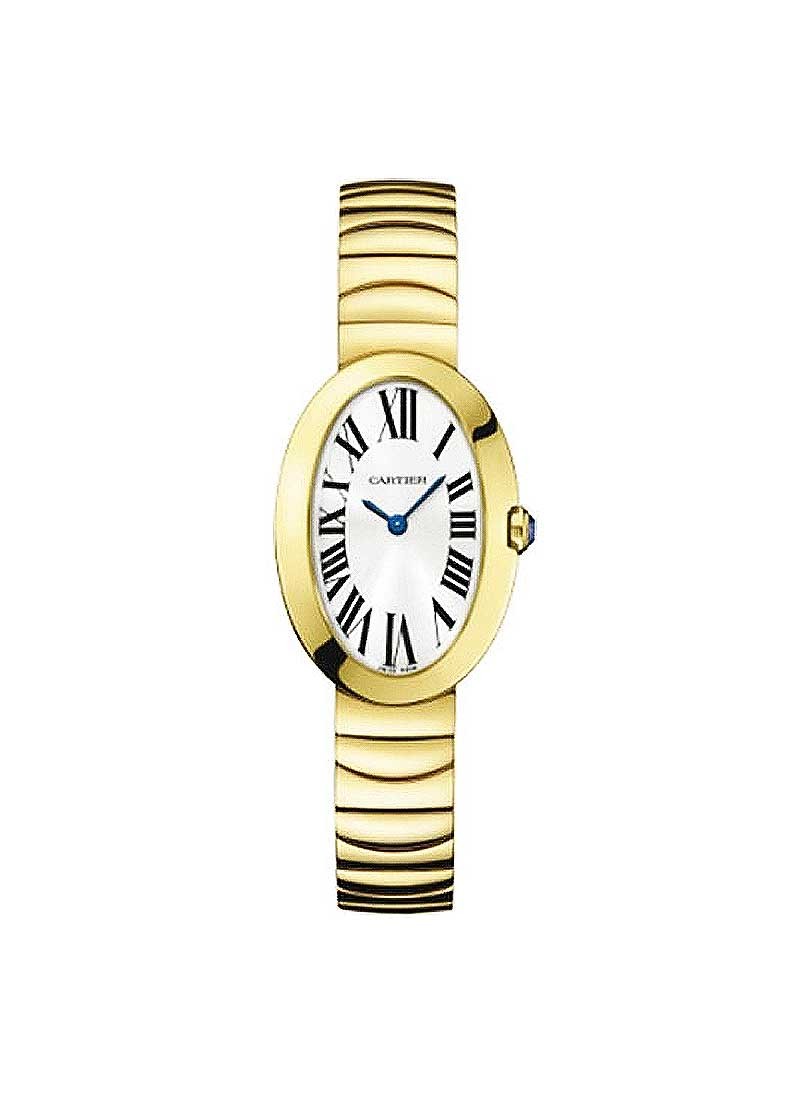 Cartier Baignoire Small Size with 18k in Yellow Gold