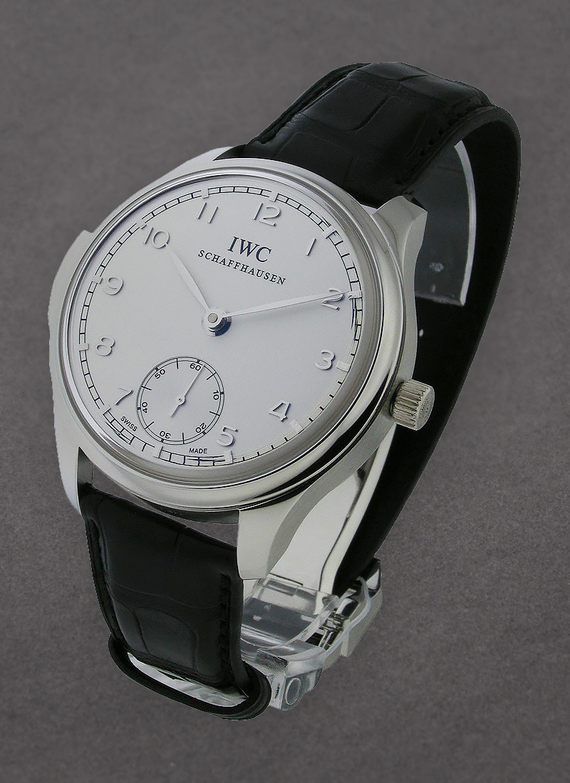 IWC Portuguese Minute Repeater Small Seconds 44mm in Platinium