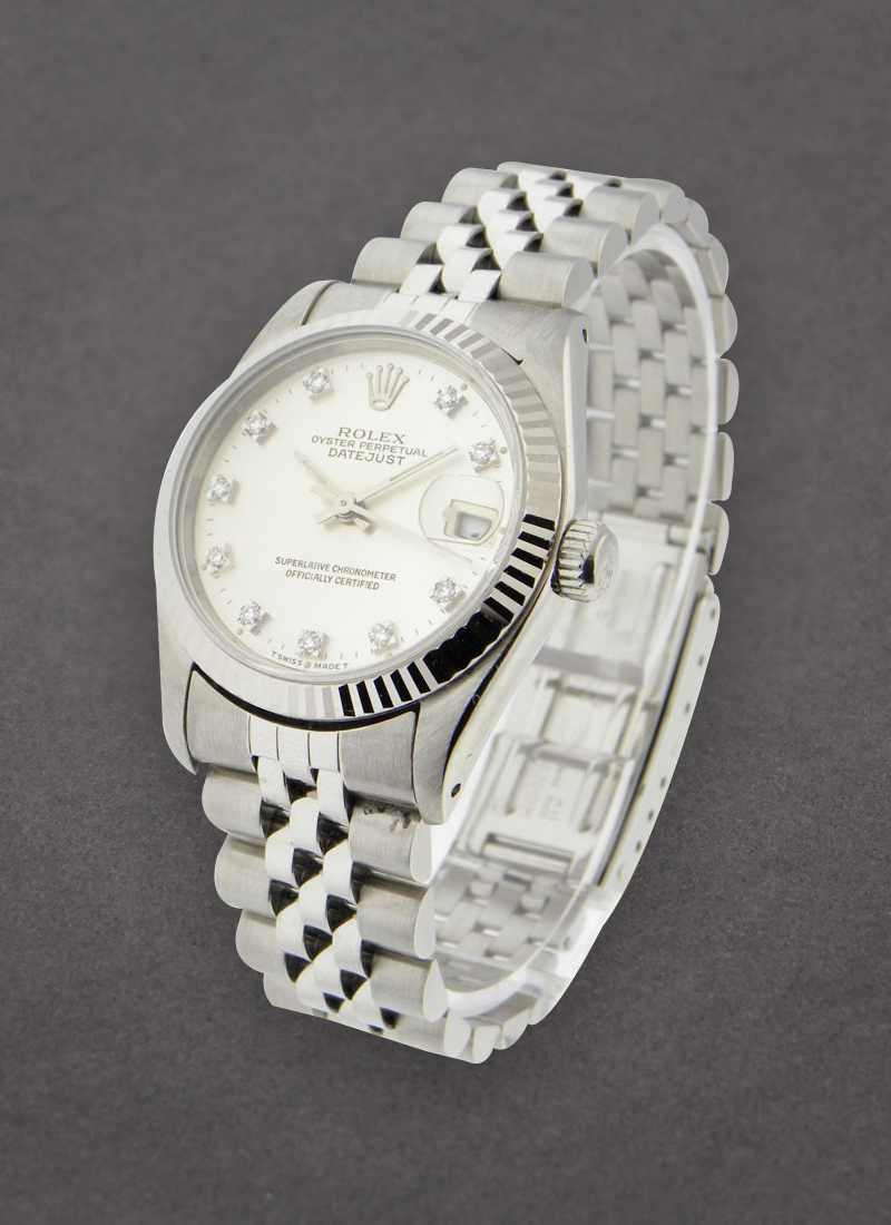 Pre-Owned Rolex Steel Mid Size Datejust with Jubilee Bracelet