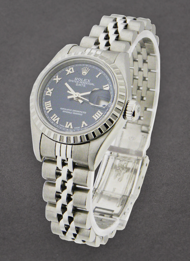 Pre-Owned Rolex Lady's Date -  26mm - Engine Bezel