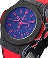 Big Bang All Black Red in Ceramic Ceramic Case on Strap  with Black with Red Accents Dial