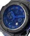 Big Bang King Power Vendome in Black Ceramic on Blue Alligator Leather Strap with Black Dial - LE  50pcs