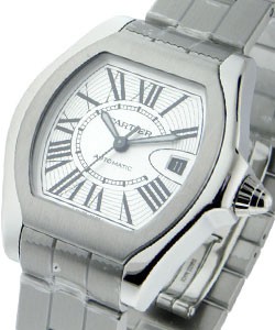 Roadster Mens New Style in Steel on Stainless Steel Bracelet with Silver Dial