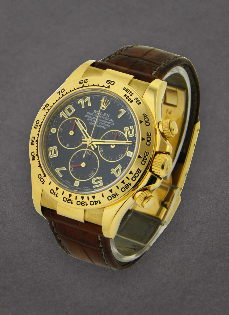 Pre-Owned Rolex Daytona 40mm Automatic in Yellow Gold