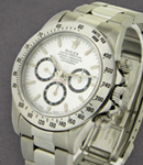Daytona - Zenith Movment - Swiss Made T Dial on Oyster Bracelet with White Dial