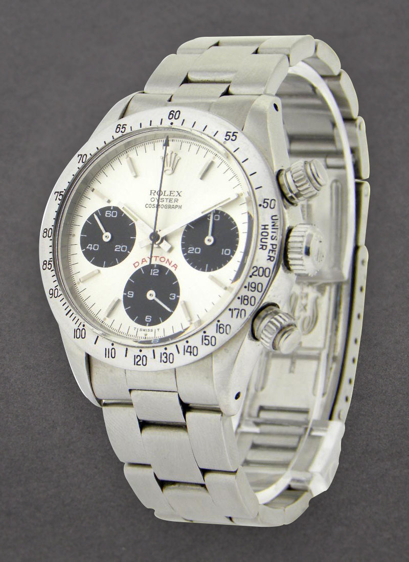 Pre-Owned Rolex Stainless Steel Vintage Daytona 6265 in Steel-Circa 1978