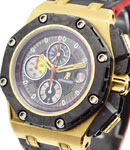 Royal Oak Offshore Grand Prix in Rose Gold on Black Rubber Strap with Black Dial - Limited to 650pcs