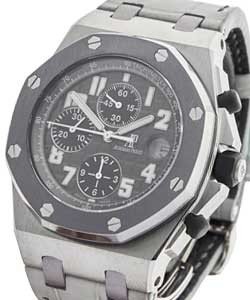 Royal Oak Offshore Sincere - Limited to 50 pcs Steel and Tantalum on Strap with Grey Dial