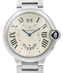 Ballon Bleu - Large Size 2 Time Zone Stainless Steel on Bracelet