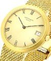 Men's 1970's Vintage Patek 3565 Yellow Gold Yellow Gold on Bracelet - Automatic