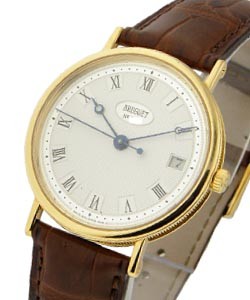 Classique Automatic Rose Gold on Strap with Silver Dial 
