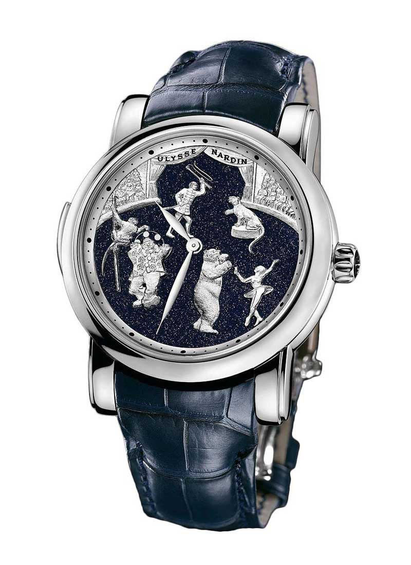 Ulysse Nardin Circus Minute Repeater in White Gold