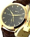Master Compressor Dualmatic Rose Gold on Strap with black dial