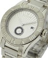 Romulus Small Seconds White Gold on Bracelet with Silver Dial