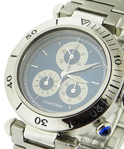 Pasha C Chronograph Blue Dial 