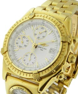 All Gold Chronomat with UTC at 6 o''clock  18 KT Yellow Gold