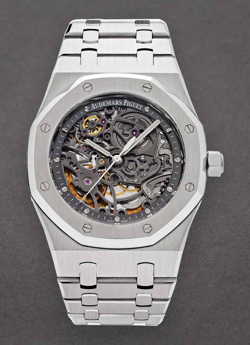 15305ST.OO.1220ST.01 Audemars Piguet Royal Oak Skeleton Steel Essential Watches