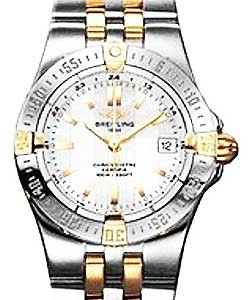 Lady's Windrider Starliner  Steel & Yellow Gold on Bracelet with MOP Dial
