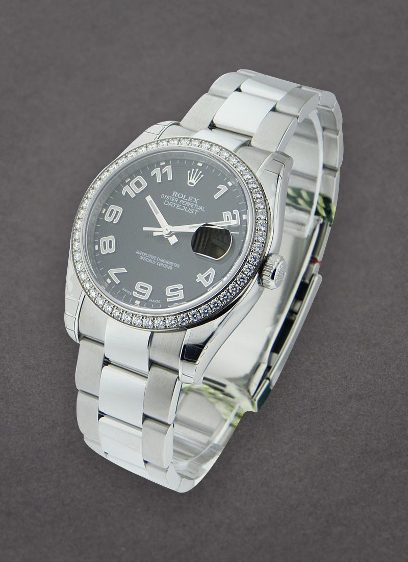 Rolex Unworn Datejust 36mm with Diamond Bezel