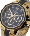 Admirals Cup Chronograph 44mm Rose Gold on Bracelet with Black Dial