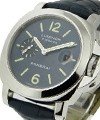 PAM 229 - Marina Firenze in Steel on Black Leather Strap with Blue Dial - 2005 Special Edition made for Florence Boutique