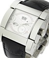 Instrumento Grande Big Date  Steel on Strap with Silver Dial