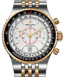 Montbrillant Le Grande Steel and Yellow Gold on Bracelet with Silver Dial
