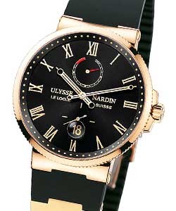 Spasskaya Tower Collection Automatic in Rose Gold Rose Gold on Rubber with Black Dial