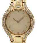 Beluga Lady's Mini in Yellow Gold Yellow Gold on Bracelet with Ivory Dial