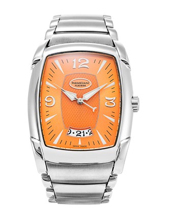 Kalpa Automatic Grande 47mm in Stainless Steel on Stainless Steel Bracelet with Orange Dial